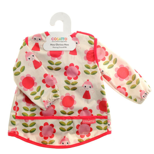 Ziggle Baby Girls Cosatto Fairy Garden Coverall Feeding Bib