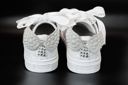 Sweeties by Sweetie Pie - Elsa White Holy Communion Trainers