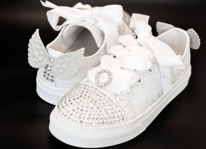 Sweeties by Sweetie Pie - Elsa White Holy Communion Trainers