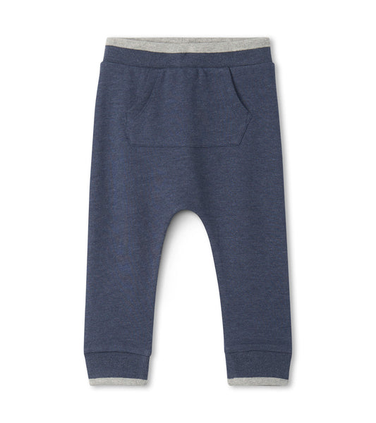 Hatley Baby Boys Navy Kanga Pocket Joggers