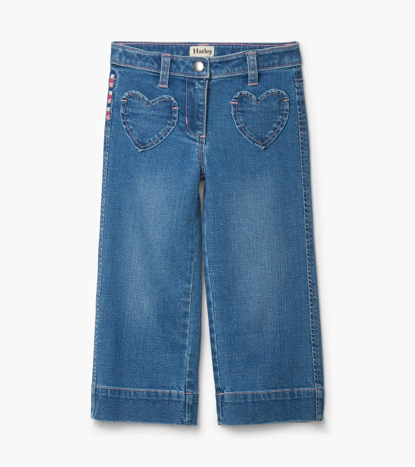 Hatley Stretch denim wide leg jeans