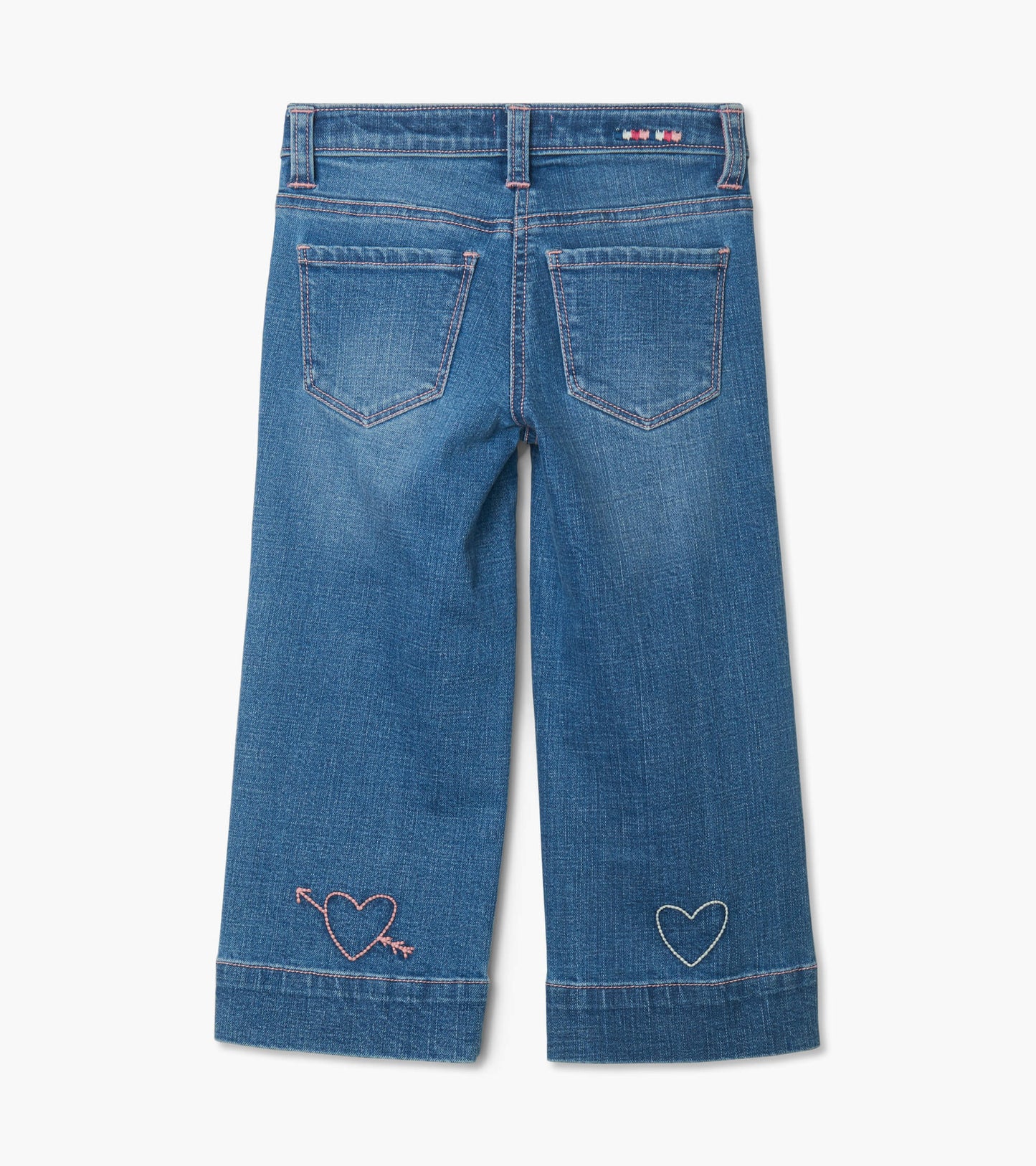 Hatley Stretch denim wide leg jeans