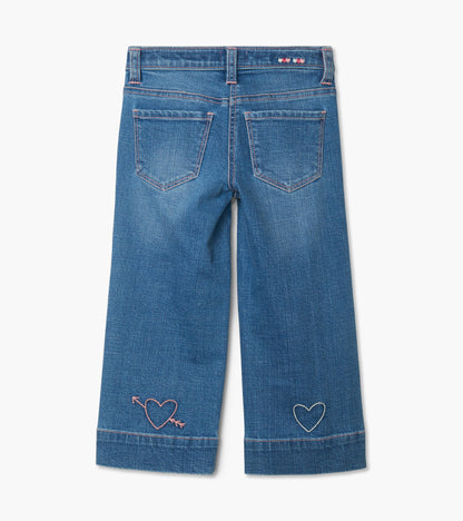 Hatley Stretch denim wide leg jeans