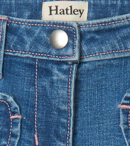 Hatley Stretch denim wide leg jeans