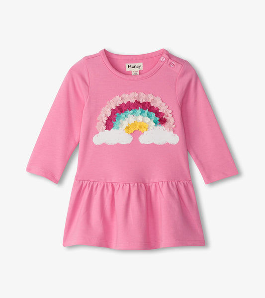 Hatley rainbow cloud flounce skirt dress