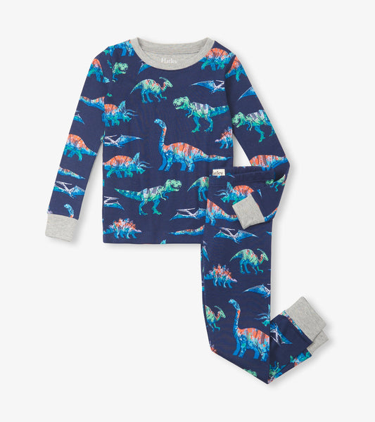 Hatley Boys Imagine Dinosaur Cotton Pyjama Set