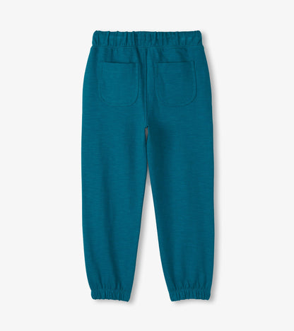 Hatley Boys Moroccan Blue Cozy Joggers