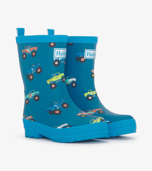 Hatley Boys Monster Truck Matte Wellies