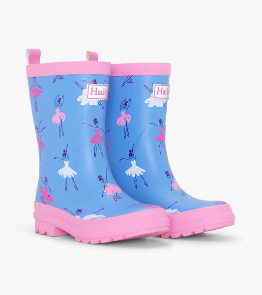 Hatley Girls Ballet School Matte Rain Boots