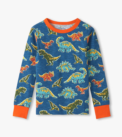 Hatley Boys Dino Roar Cotton Pyjama Set