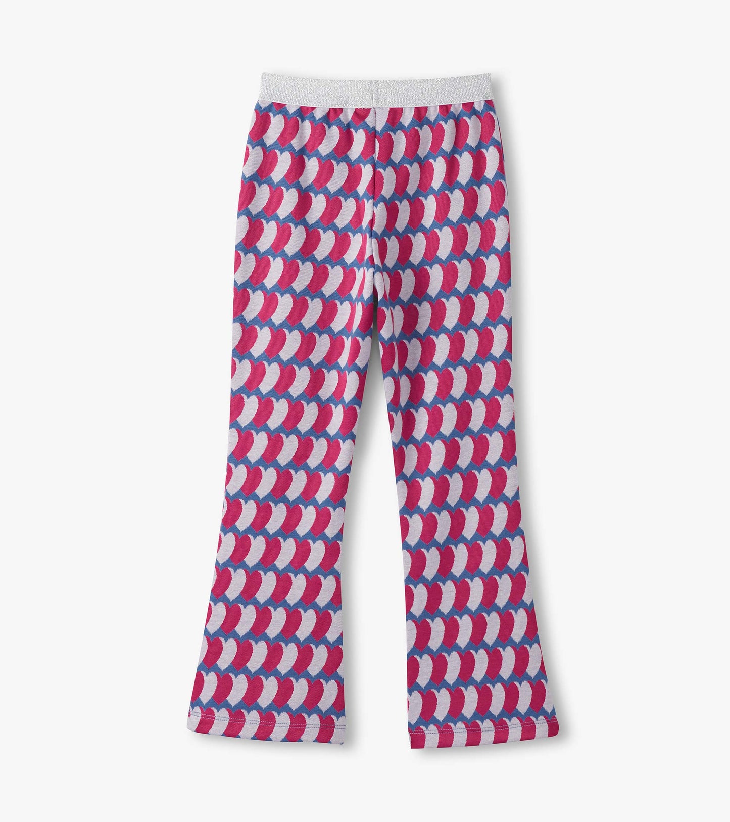 Hatley Girls Graphic Hearts Flare Bottoms