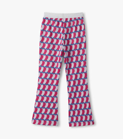 Hatley Girls Graphic Hearts Flare Bottoms
