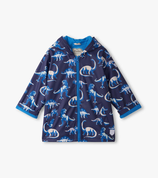 Hatley Boys Painted Dinos Colour Changing Rain Jacket