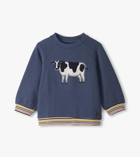 Hatley Baby Boys Cow Pullover
