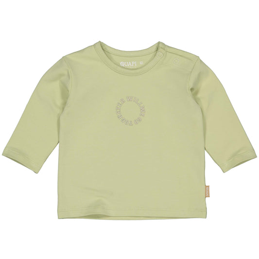 Quapi Baby Boys Soft Green T-shirt