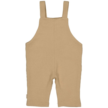 Quapi Baby Boys Light Sand Dungarees