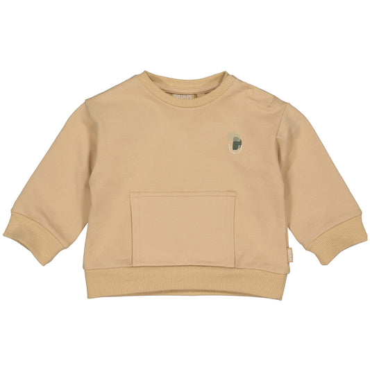 Quapi Baby Boys Light Sand Jumper