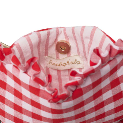 Rockahula Girls Gingham Ruffle Love Heart Bag