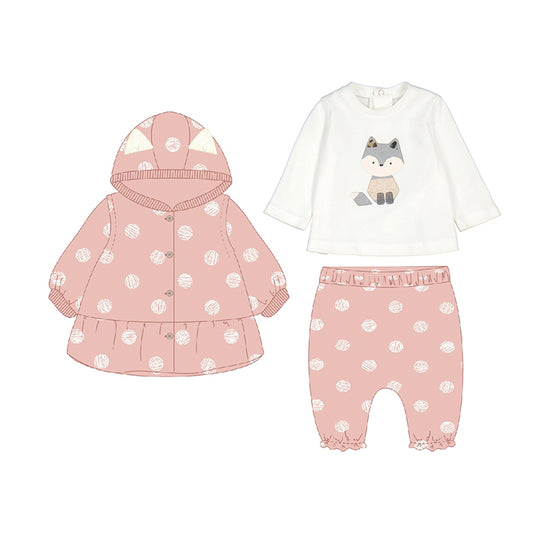Mayoral Baby Girls Orchid 2 Piece Tracksuit Set