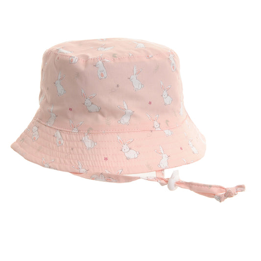 Ziggle Baby Girls Bunnies Sun Hat