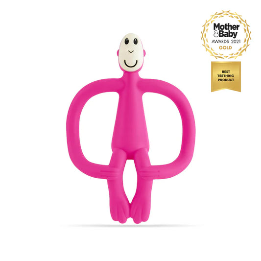 Matchstick Monkey Teething Toy Pink