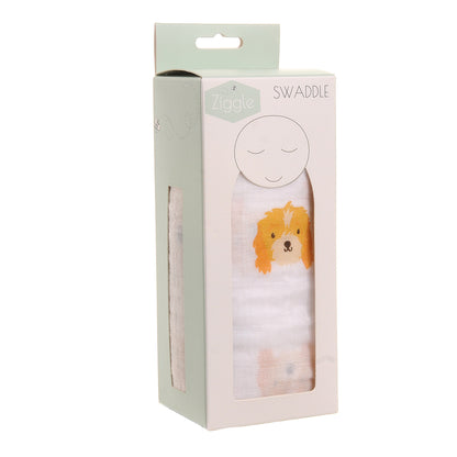 Ziggle Baby Boys Cockapoo Swaddle