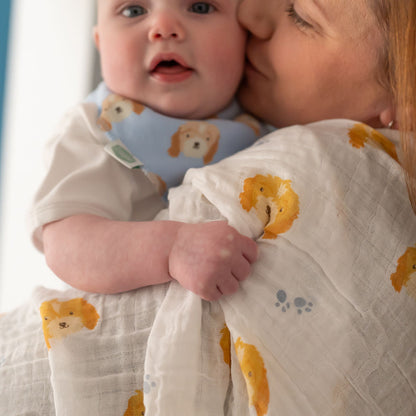 Ziggle Baby Boys Cockapoo Swaddle