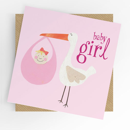 UTWT card - baby girl