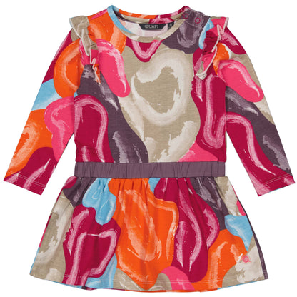 Quapi Girls Multi Colour Dress