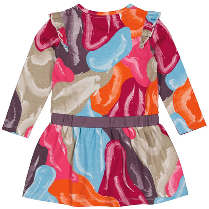 Quapi Girls Multi Colour Dress