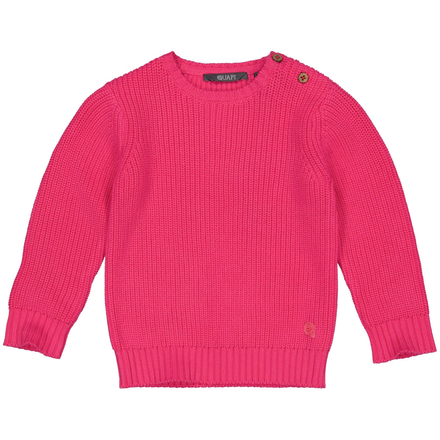 Quapi Girls Hot Pink Knitted Sweater