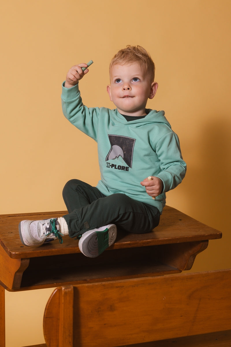 Quapi Boys Seagreen Xplore Sweater