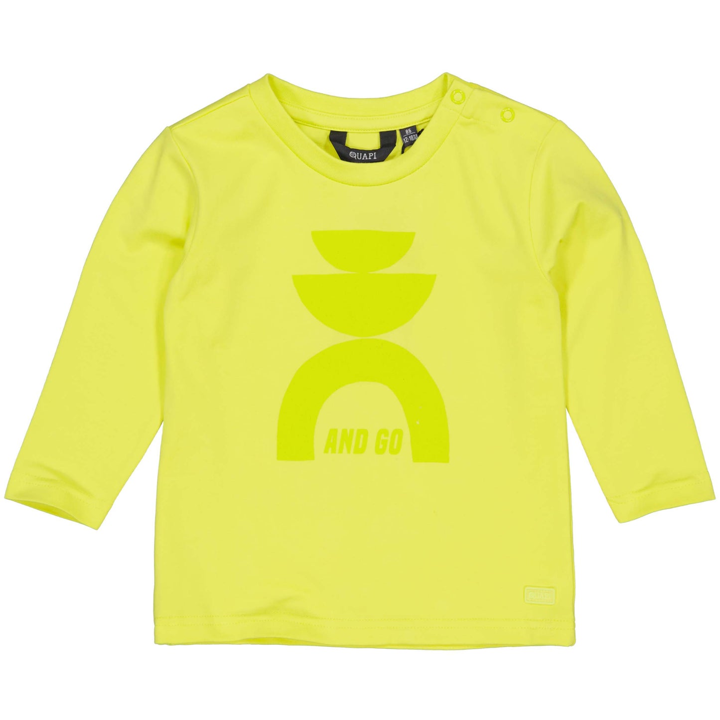 Quapi Boys Yellow Green Top