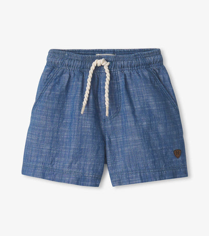 Hatley Baby Boys Blue Indigo Toddler Pull On Shorts