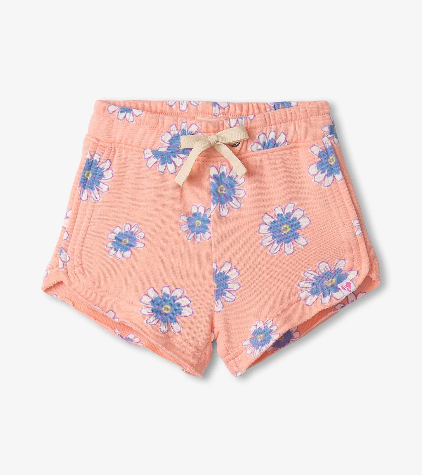 Hatley Girls Doodle Daisy Pull On Shorts