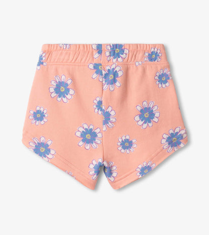 Hatley Girls Doodle Daisy Pull On Shorts