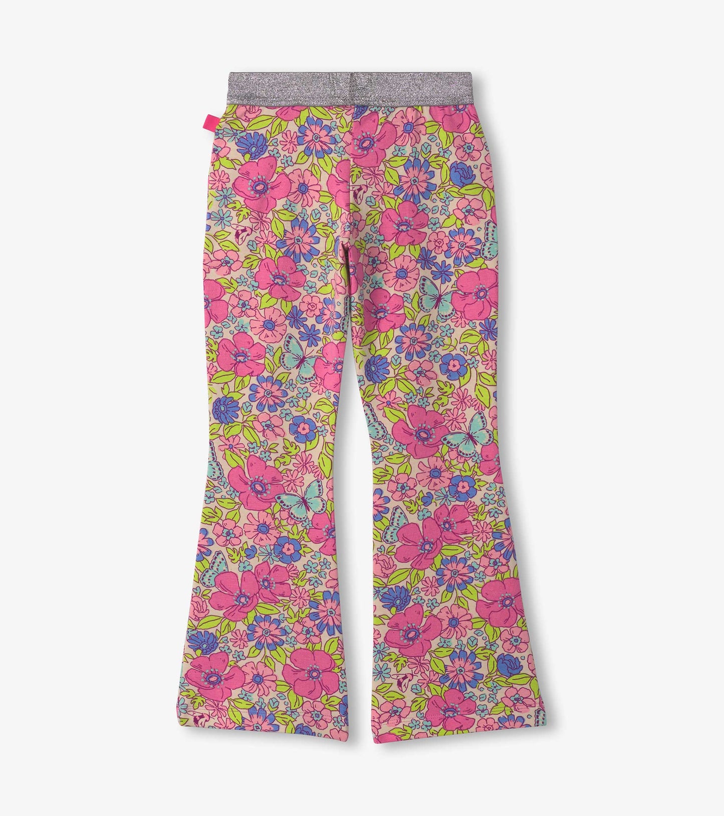 Hatley Girls Groovy Flowers Stretch Bell Bottoms