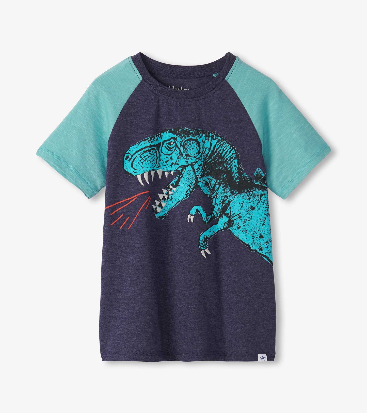 Hatley Boys T-Rex Raglan Tee