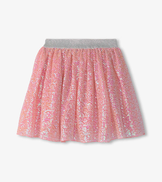 Hatley Girls Pearl Mermaid Sequin Tulle Skirt