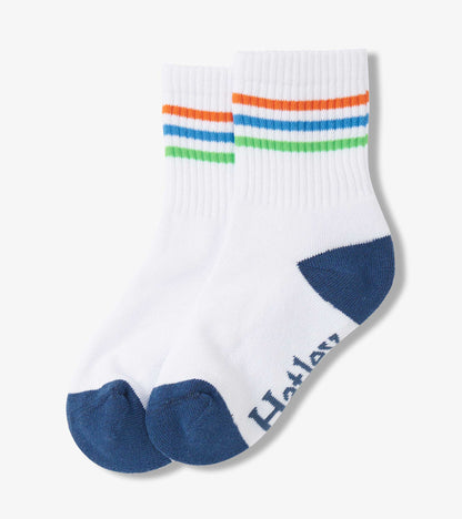 Hatley Boys Spring Stripes Crew Socks