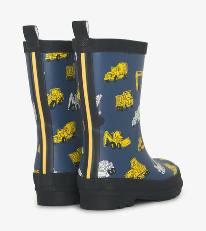 Hatley Boys Under Construction Matte Rain Boots