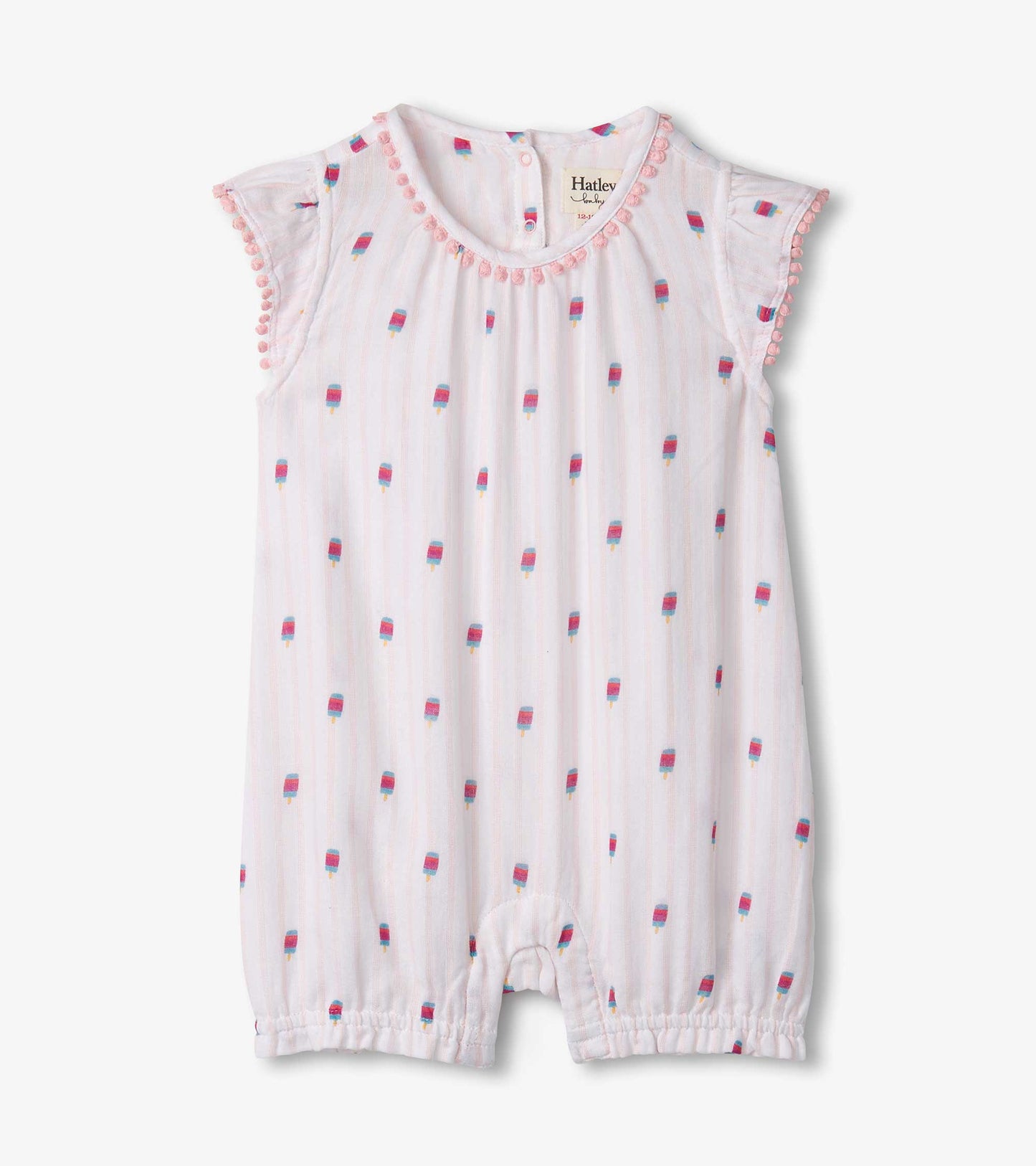 Hatley Yummy Pops Flutter Sleeve Shortall