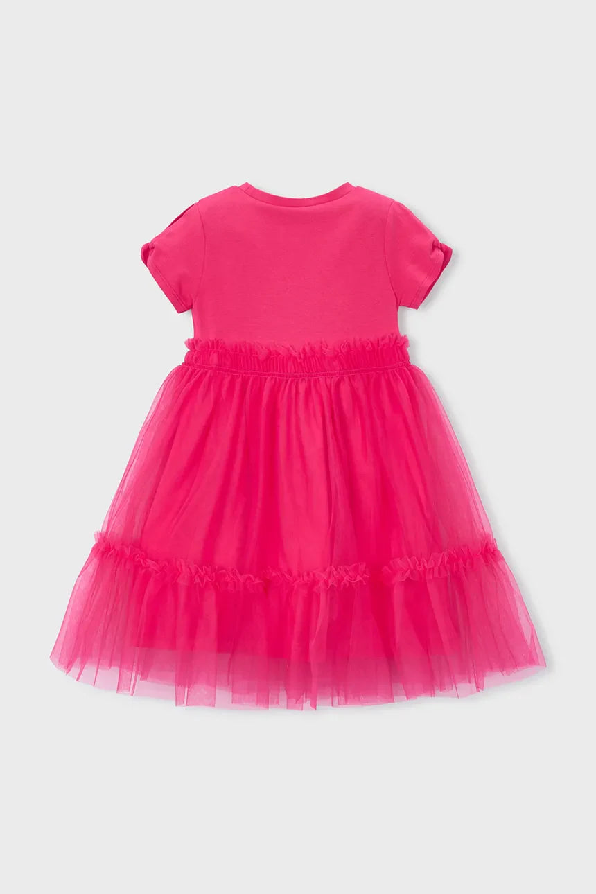 Mayoral Girls Raspberry Dress
