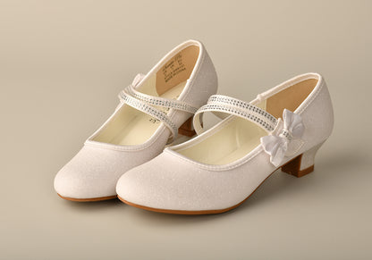 Sweeties by Sweetie Pie - Jewell Strap White Shoes