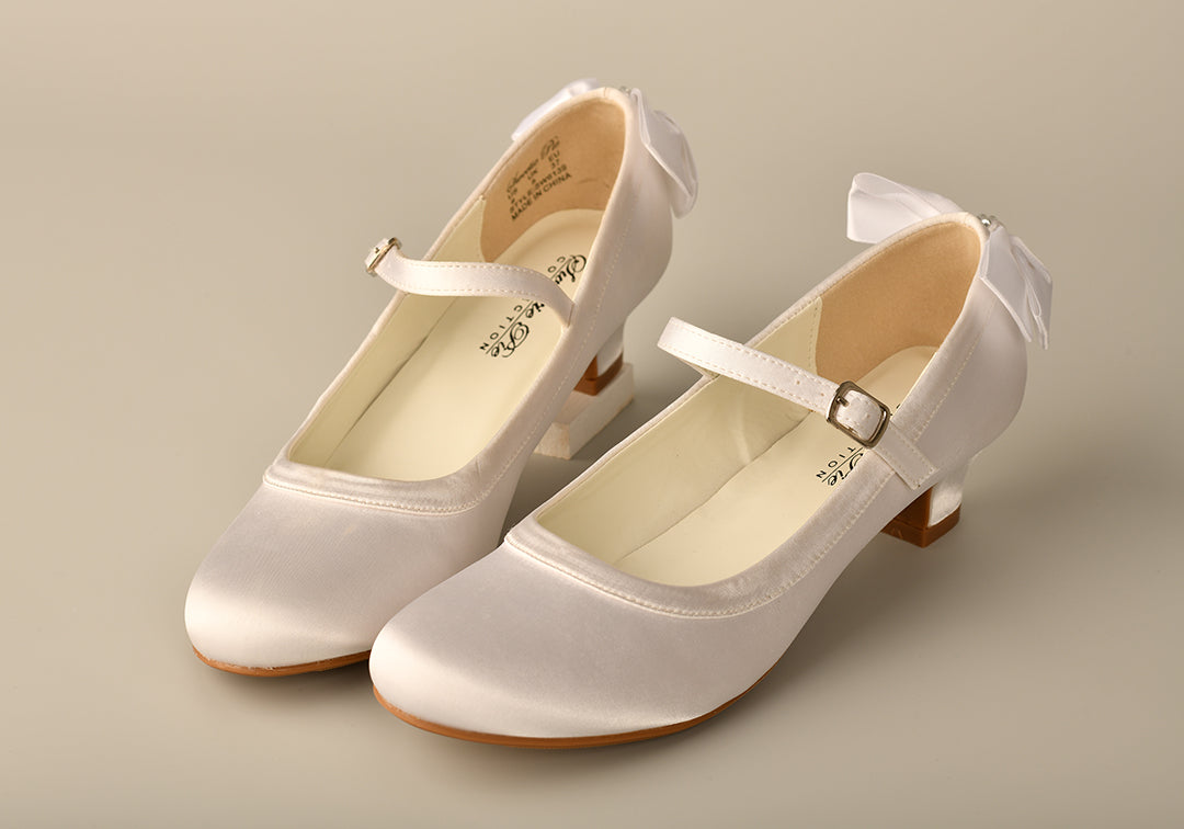 Sweeties by Sweetie Pie - Girls White Communion Shoes