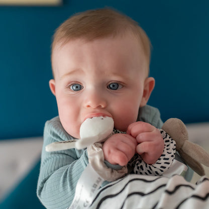 Ziggle Baby Girls Bunnies Wrist Rattles