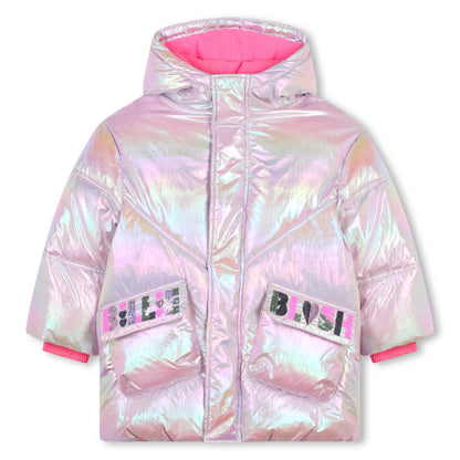 Billieblush Pale Pink Puffer Jacket