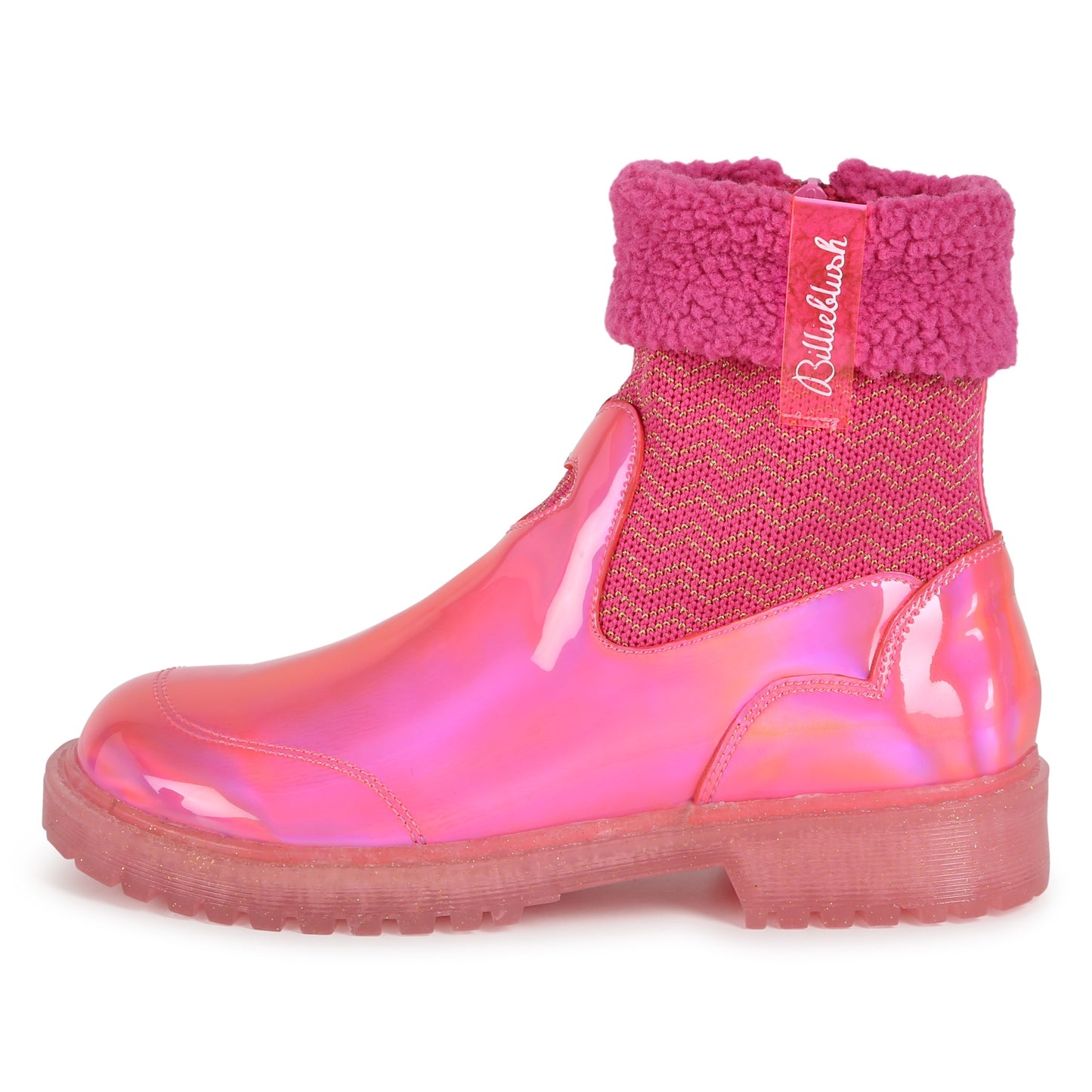 Billieblush Pink Winter Ankle Boots