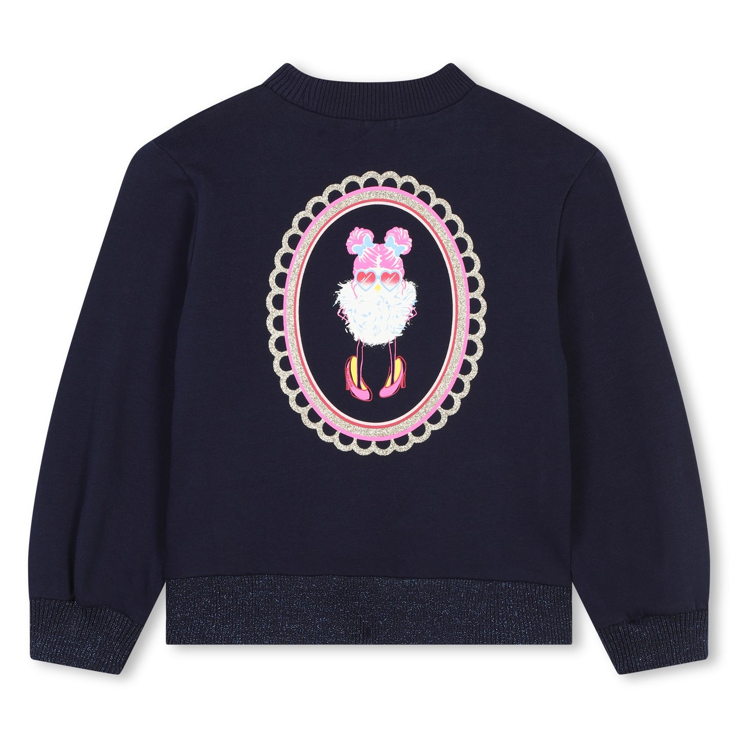 Billieblush Navy Pink Designer Jumper