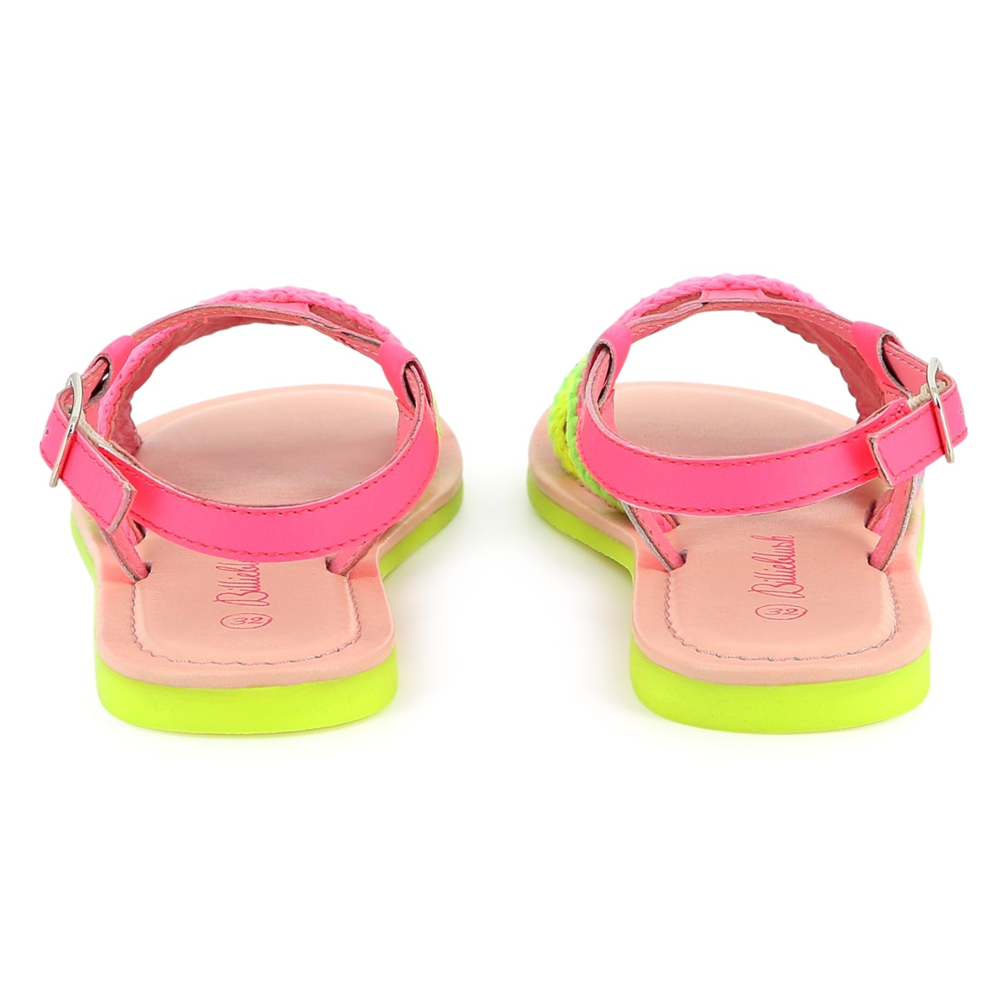 Billieblush Pink Rainbow Sandals